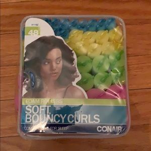 Conair- soft and bouncy curlers. Foam rollers